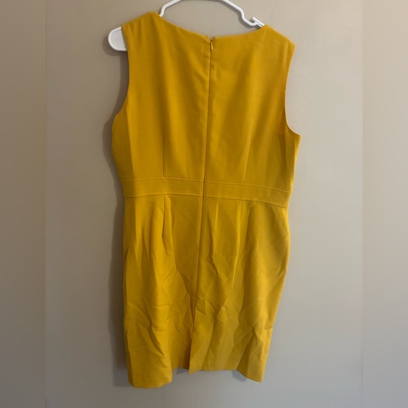Kasper Yellow Midi Dress - Picture 2 of 4
